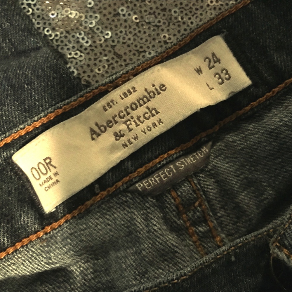 Abercrombie & Fitch 00R 24 X 33 PERFECT STRETCH
